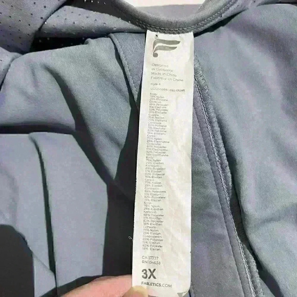 Fabletics Raegan Performance Panel Jumpsuit Motion365 Extend 3XL Womens - Picture 5 of 13